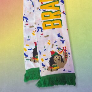 Komitee Schal in Weiß